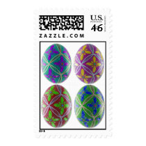 Ukainian Easter Egg Stamp