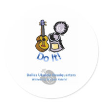 Uke Can Do It! stickers by Bookster99 Uke Can Do It! stickers