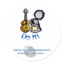 Uke Can Do It! stickers by Bookster99 Uke Can Do It! stickers