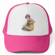 Uke Playing Flapper Hat