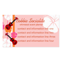 Ukelele Time! business cards