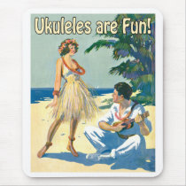 Ukes Are Fun! Mousepad