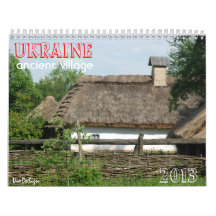 UKRAINE ancient village_calendar