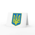 Ukraine Coat of Arms Greeting Card by FlagTshirts Ukraine Coat of Arms Greeting Card