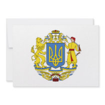 Ukraine Coat of Arms Invite