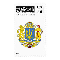 Ukraine coat of arms postage by sergemayifuila Ukraine coat of arms postage