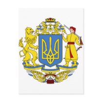 Ukraine coat of arms postcards by sergemayifuila Ukraine coat of arms postcards