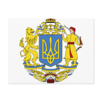 Ukraine coat of arms postcards by sergemayifuila Ukraine coat of arms postcards
