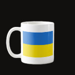 Ukraine Flag Map Classic Mug