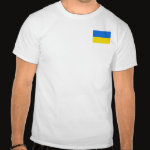 Ukraine Flag Map Basic T-Shirt