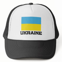 Ukraine Flag Mesh Hats