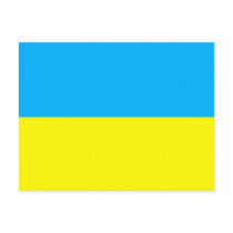 Ukraine Flag T-shirts and Gifts postcards by flagshirts Ukraine Flag T-shirts and Gifts postcards