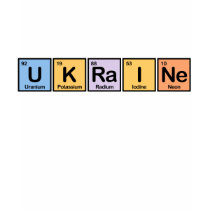 Ukraine made of Elements t-shirts