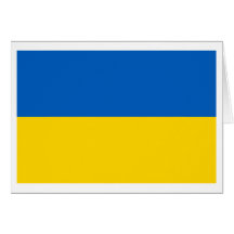 Ukraine National Flag Cards