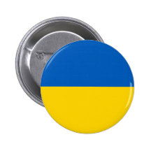 Ukraine National Flag Pinback Button