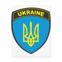 Ukraine Shield postcards