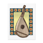 ukrainian bandura post card