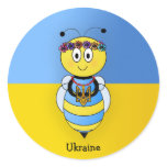 Ukrainian Bee Series Stickers