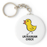 Ukrainian Chick Key Chains