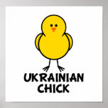 Ukrainian Chick Posters