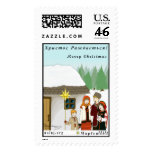 Ukrainian Christmas Carolers Postage Stamps