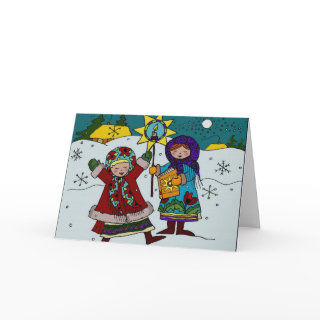 Ukrainian Christmas Carollers