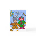 Ukrainian Christmas Carollers cards