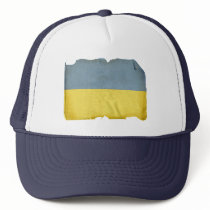 Ukrainian Flag Mesh Hat