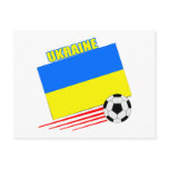 Ukrainian Soccer Team Post Card