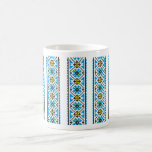 Ukrainian teacup with pattern coffee mugs