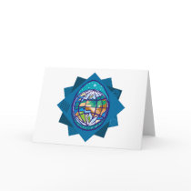 ukranian painted easter egg (10) greeting card