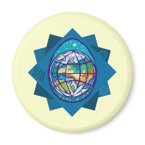 ukranian painted easter egg (10) magnet