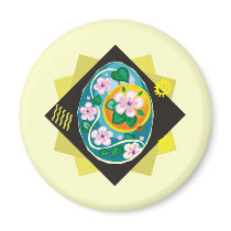 ukranian painted easter egg (18) magnet