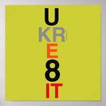 UKRE8IT (You Create It) Canvas Print