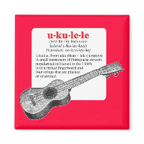 Ukulele Definition Magnet