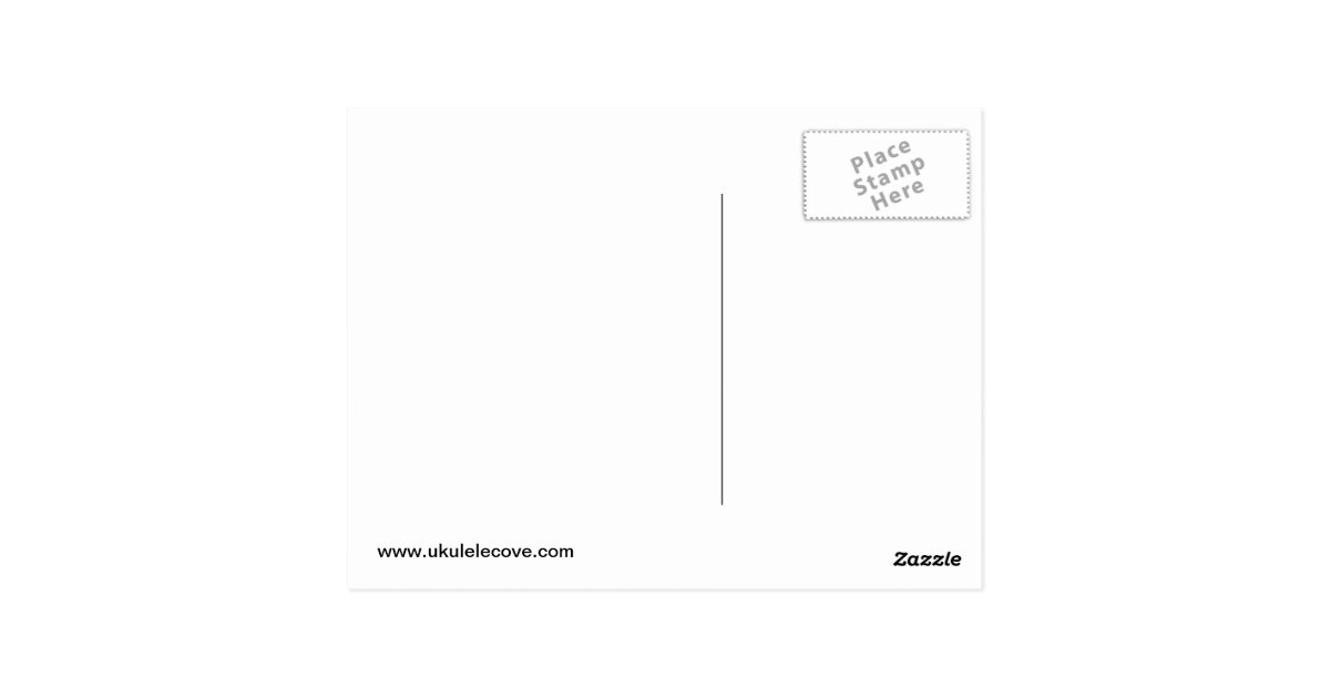 Ukulele Definition Postcard Zazzle