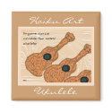 Ukulele Haiku Art Magnet by Reflekshins Ukulele Haiku Art Magnet
