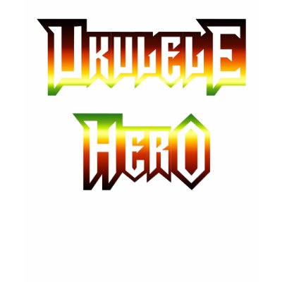 Ukulele Hero by Ash T-shirts by ashokie26