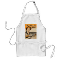 Ukulele Lady #2 Apron