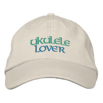 UKULELE LOVER ball Cap embroidered hats by TropiCoolUniverse UKULELE LOVER ball Cap embroidered hats
