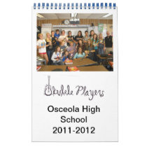 Ukulele Players Calendar