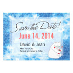 Ukulele Polar Bear Save the Date Announcement
