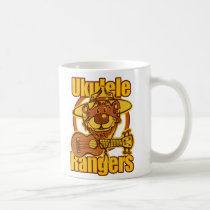 Ukulele Rangers Bear Logo mugs