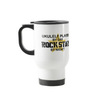 Ukulele Rock Star by Night Coffee Mug