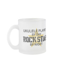 Ukulele Rock Star by Night Coffee Mug