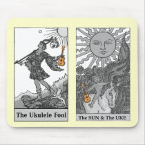 Ukulele Tarot Images mousepads