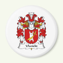 Ulanicki Family Crest Magnet