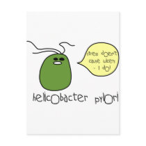 Ulcer postcards by SuperBug Ulcer postcards