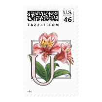 Ulster Mary Flower Monogram postage