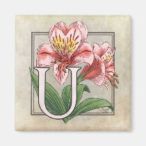 Ulster Mary Flower Monogram magnets